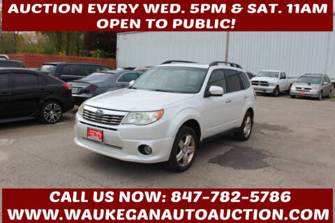 2009 Subaru Forester for sale at Waukegan Auto Auction in Waukegan IL