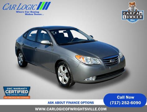 2010 Hyundai Elantra for sale at Car Logic of Wrightsville in Wrightsville PA