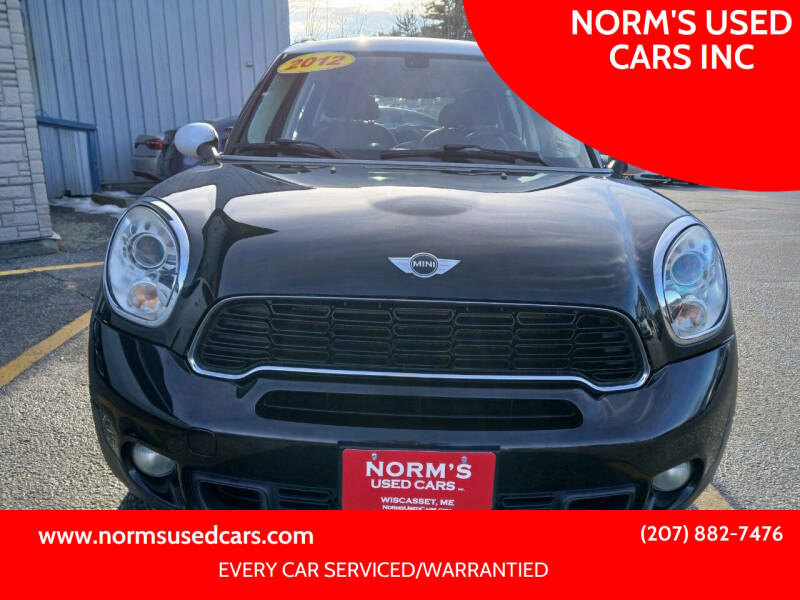 2012 MINI Cooper Countryman S ALL4