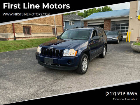 2006 Jeep Grand Cherokee for sale at First Line Motors in Brownsburg IN