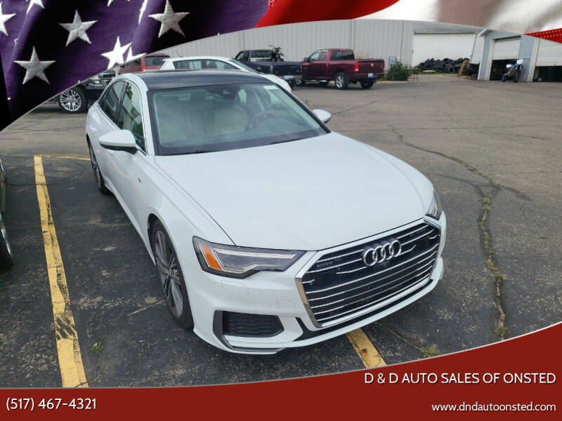 2019 Audi A6 for sale at D & D Auto Sales Of Onsted in Onsted MI