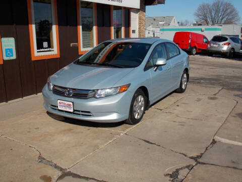 2012 Honda Civic for sale at Autoland in Cedar Rapids IA