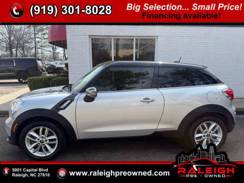 2014 MINI Paceman for sale at Raleigh Pre-Owned in Raleigh NC