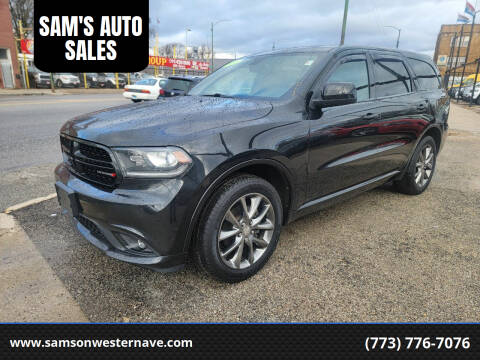 2014 Dodge Durango for sale at SAM'S AUTO SALES in Chicago IL