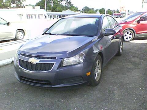 2013 Chevrolet Cruze for sale at DONNIE ROCKET USED CARS in Detroit MI