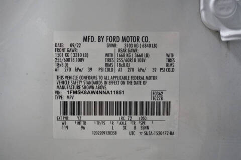 2022 Ford Explorer Hybrid Police Interceptor Utility