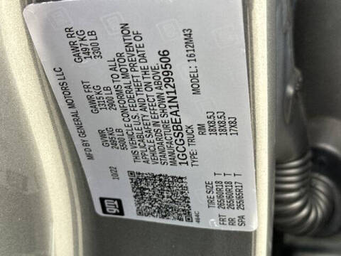 2022 Chevrolet Colorado Work Truck