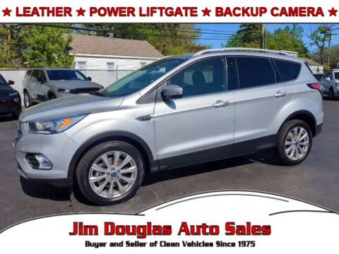 2017 Ford Escape for sale at Jim Douglas Auto Sales in Pontiac MI