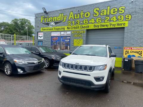 2021 Jeep Compass for sale at Friendly Auto Sales in Detroit MI