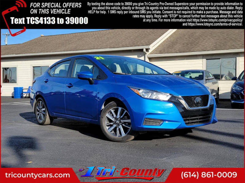 2021 Nissan Versa for sale at Tri-County Pre-Owned Superstore in Reynoldsburg OH