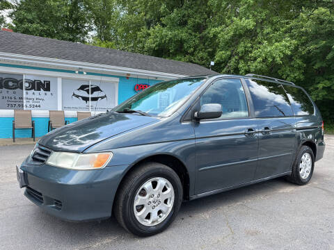 2003 Honda Odyssey for sale at ICON AUTO SALES in Chesapeake VA