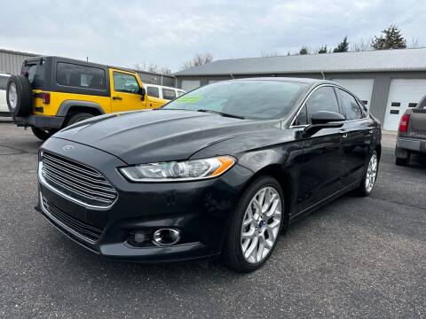 2013 Ford Fusion for sale at Blake Hollenbeck Auto Sales in Greenville MI