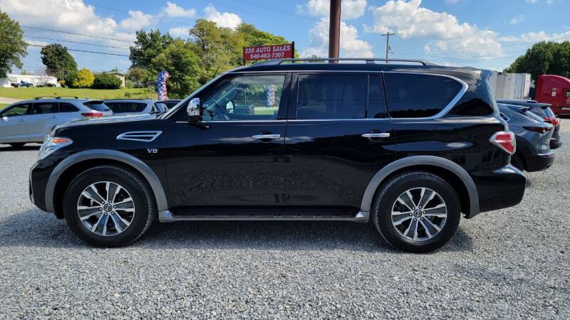 2019 Nissan Armada for sale at 220 Auto Sales in Rocky Mount VA
