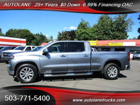 2019 Chevrolet Silverado 1500 for sale at AUTOLANE in Portland OR