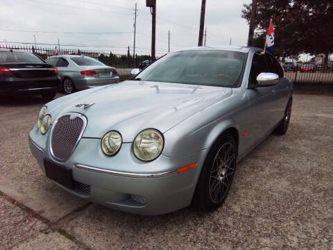 2008 Jaguar S-Type for sale at Texan Direct Auto Group in Houston TX