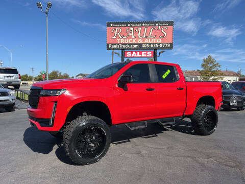 2021 Chevrolet Silverado 1500 for sale at RAUL'S TRUCK & AUTO SALES, INC in Oklahoma City OK