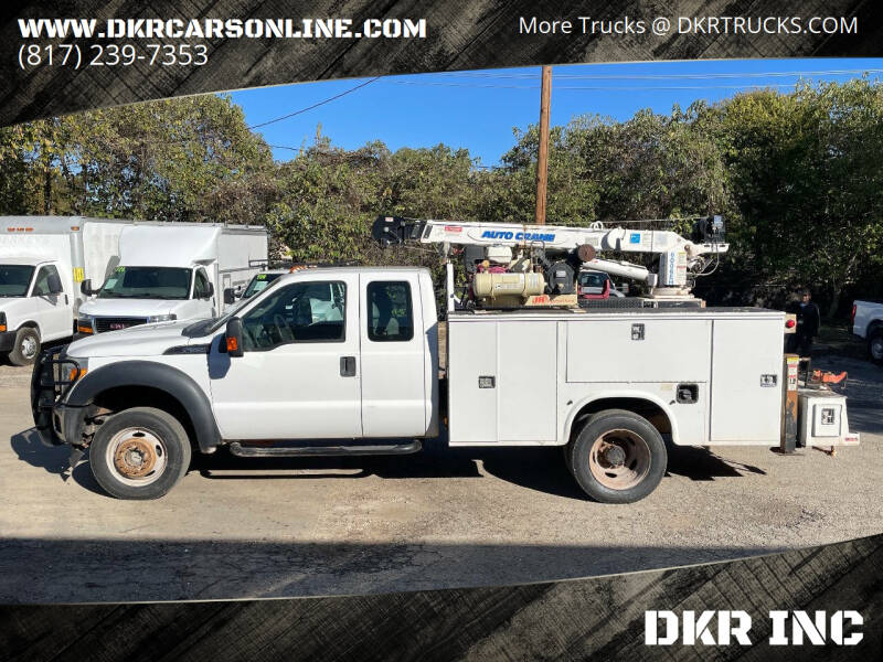 2015 Ford F-550 Super Duty for sale at DKR INC in Arlington TX