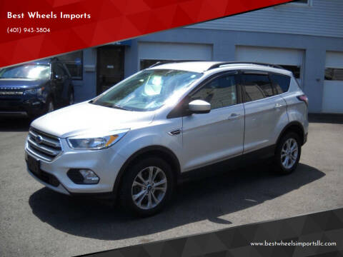 2018 Ford Escape for sale at Best Wheels Imports in Johnston RI