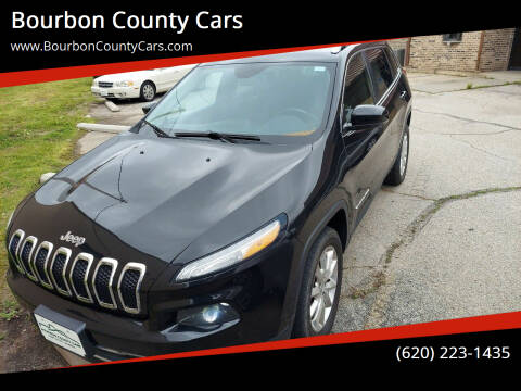 2014 Jeep Cherokee for sale at Bourbon County Cars in Fort Scott KS