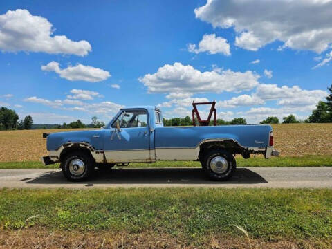 1973 Dodge D100 Pickup