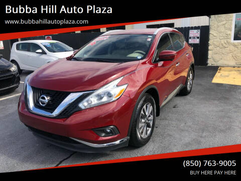 2016 Nissan Murano for sale at Bubba Hill Auto Plaza in Panama City FL