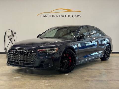 2022 Audi S8 for sale at Carolina Exotic Cars & Consignment Center in Raleigh NC