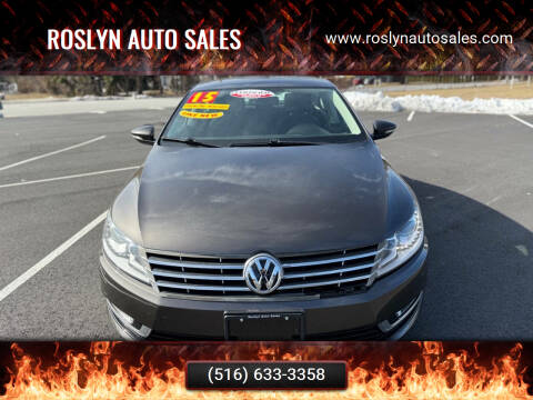 2015 Volkswagen CC for sale at Roslyn Auto Sales in Roslyn Heights NY