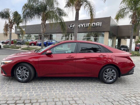 2024 Hyundai Elantra Hybrid Blue