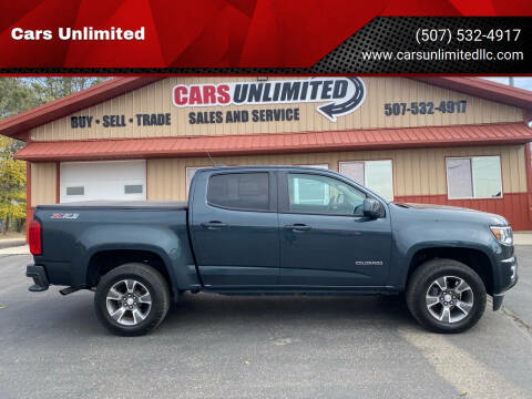 2017 Chevrolet Colorado for sale at Cars Unlimited in Marshall MN