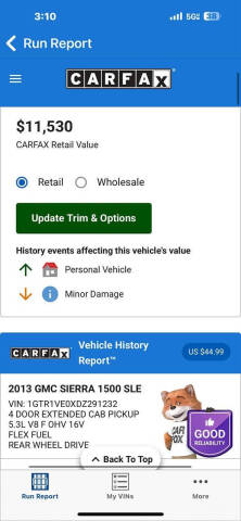 2013 GMC Sierra 1500 SLE