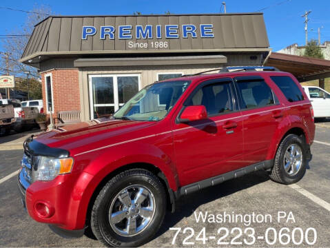 2010 Ford Escape for sale at Premiere Auto Sales in Washington PA