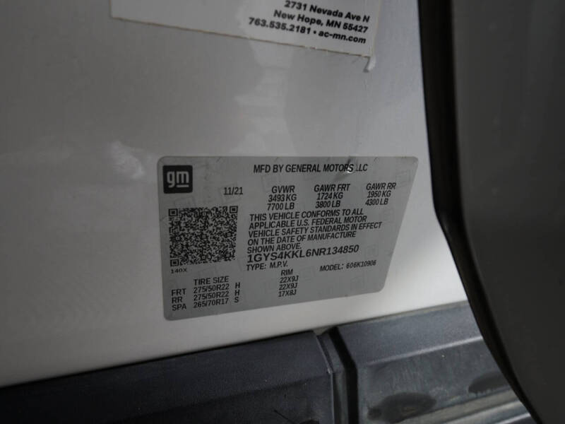 2022 Cadillac Escalade ESV Premium Luxury