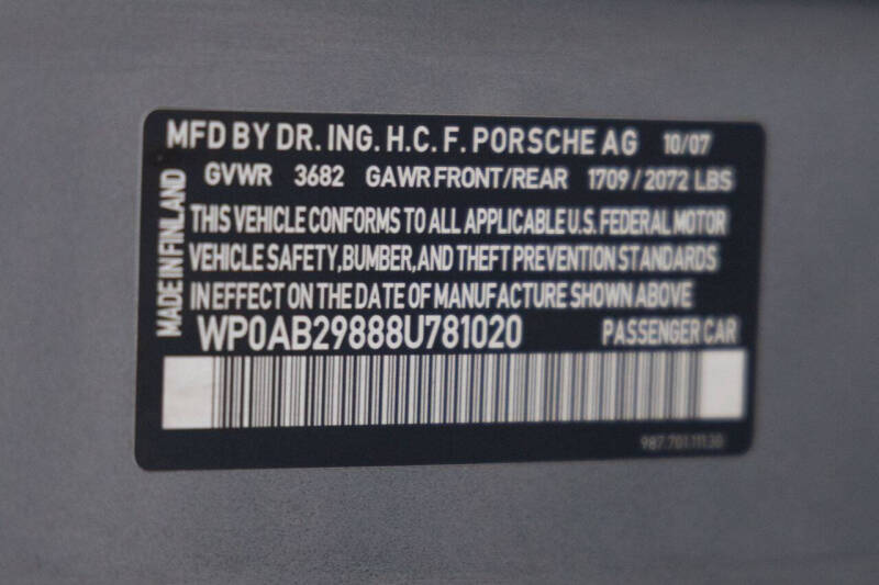 2008 Porsche Cayman S