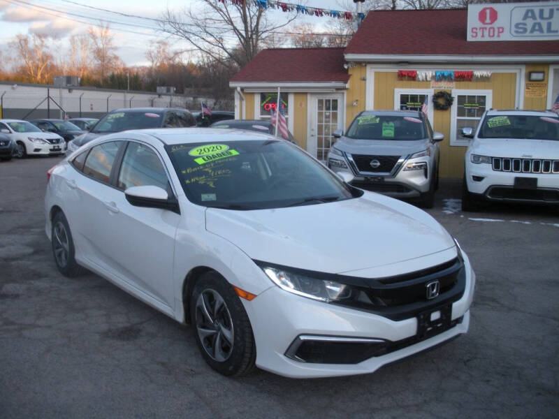 2020 Honda Civic for sale at One Stop Auto Sales in North Attleboro MA