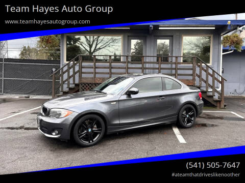 2013 BMW 1 Series for sale at Team Hayes Auto Group in Eugene OR