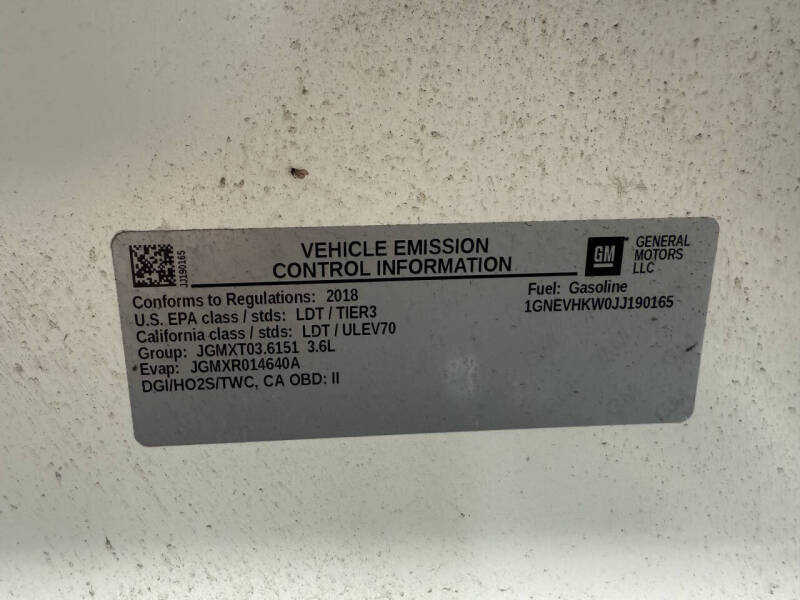 2018 Chevrolet Traverse LT Leather