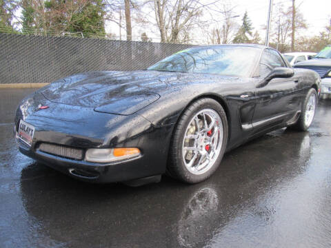 2001 Chevrolet Corvette for sale at LULAY'S CAR CONNECTION in Salem OR