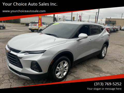 2021 Chevrolet Blazer for sale at Your Choice Auto Sales Inc. in Dearborn MI