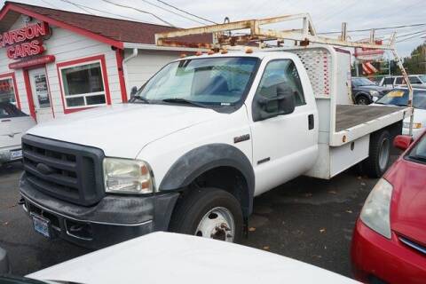 2006 Ford F-450 Super Duty for sale at Carson Cars in Lynnwood WA