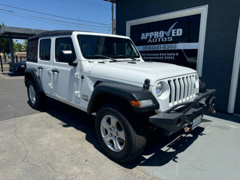 2018 Jeep Wrangler Unlimited for sale at Approved Autos in Sacramento CA