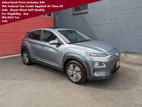 2020 Hyundai Kona Electric for sale at Paramount Motors NW in Seattle WA