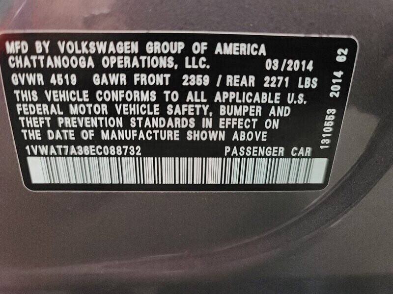 2014 Volkswagen Passat