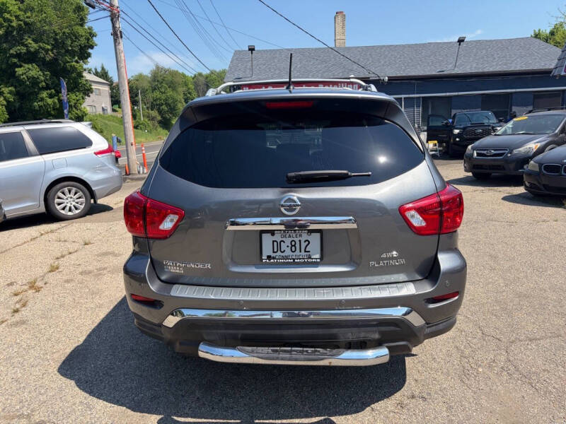 2018 Nissan Pathfinder Platinum