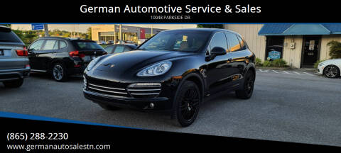 2014 Porsche Cayenne for sale at German Automotive Service & Sales in Knoxville TN