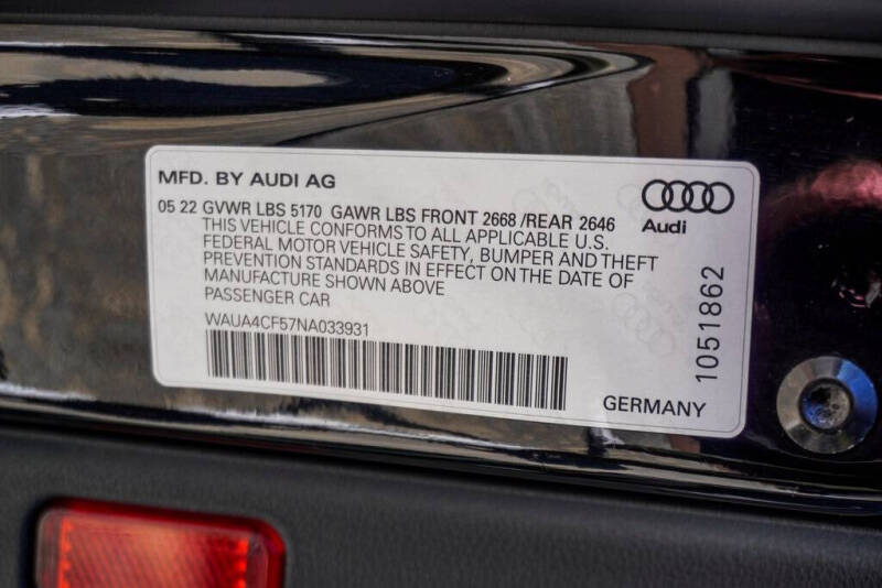 2022 Audi S5 Sportback 3.0T quattro Premium