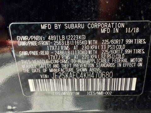 2019 Subaru Forester Premium