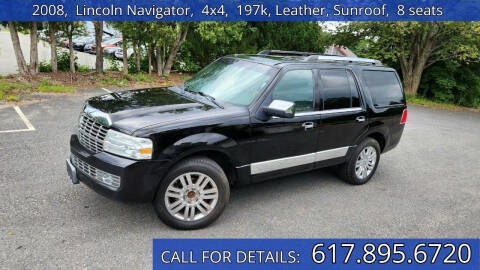 2008 Lincoln Navigator for sale at Carlot Express in Stow MA