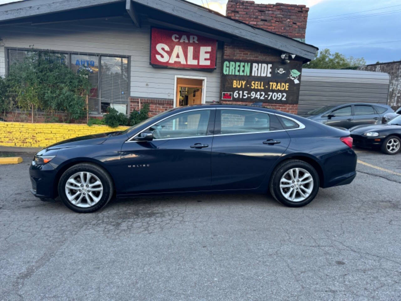 2016 Chevrolet Malibu for sale at Green Ride LLC in NASHVILLE, TN