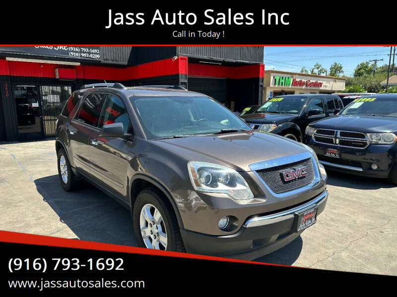 2011 GMC Acadia for sale at Jass Auto Sales Inc in Sacramento CA