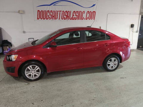 2015 Chevrolet Sonic for sale at DOUG'S AUTO SALES INC in Pleasant View TN